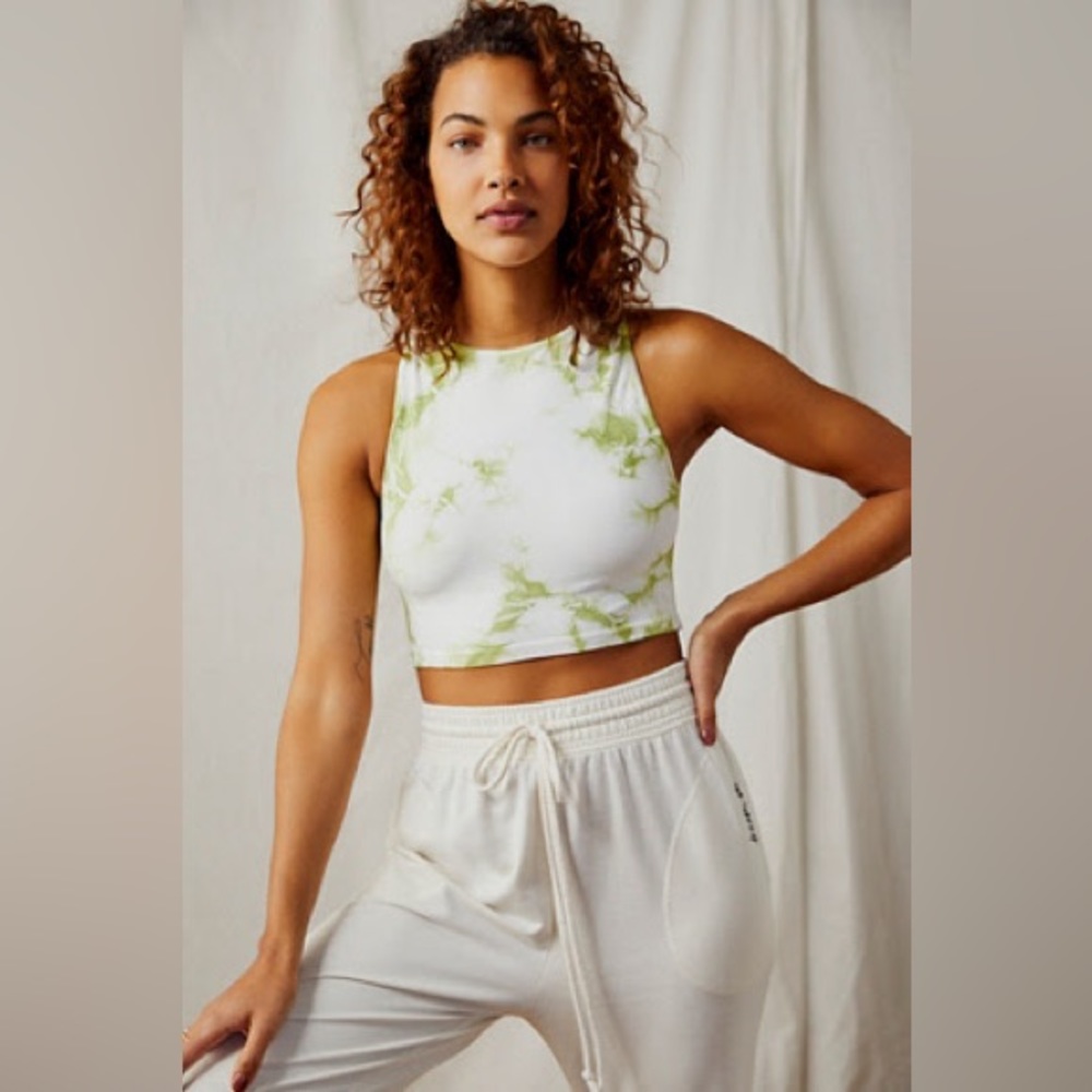 FP Intimately Boatneck Brami tie-dye washed pear XS/S